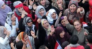 سيدات مصر بثورة يناير