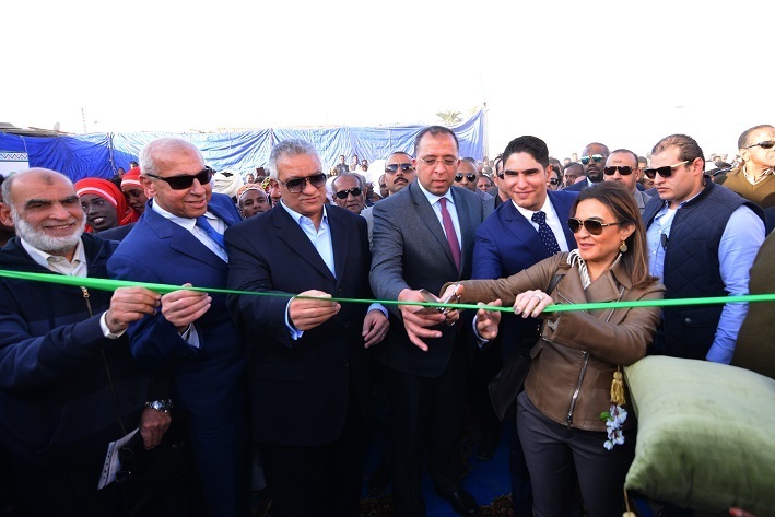 تفاصيل إفتتاح القرية الـ 11 بمبادرة حديد المصريين لإعادة إعمار القرى الاكثر إحتياجاً بمصر