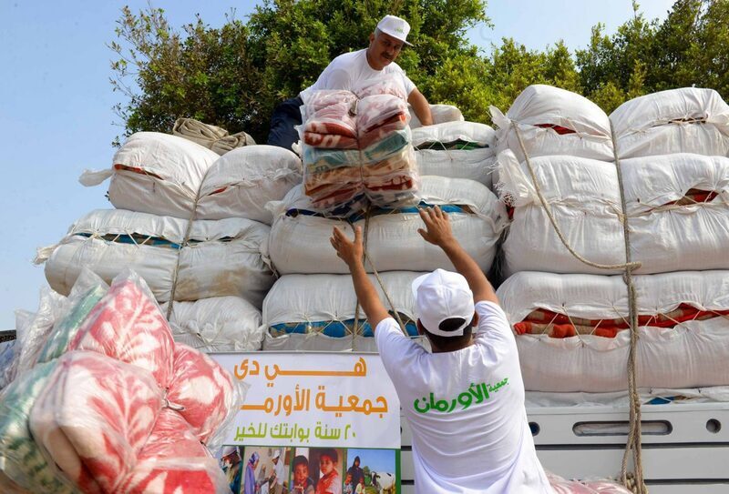 بالصور..«الأورمان» تشارك فى حملة «مصر الدفيانة» بتوزيع 350 ألف بطانية على غير القادرين