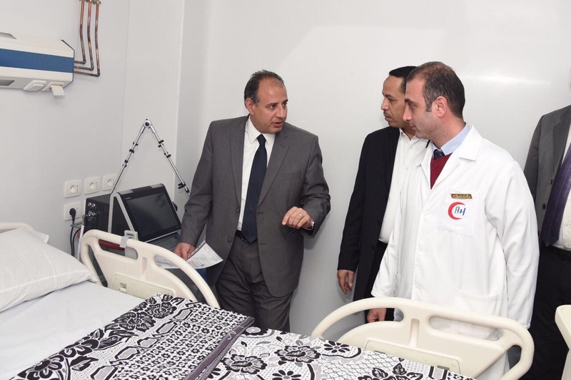 محافظ الأسكندرية يفتتح مستشفى الصدر بـ«كوم الشقافة» بعد أعمال التطوير