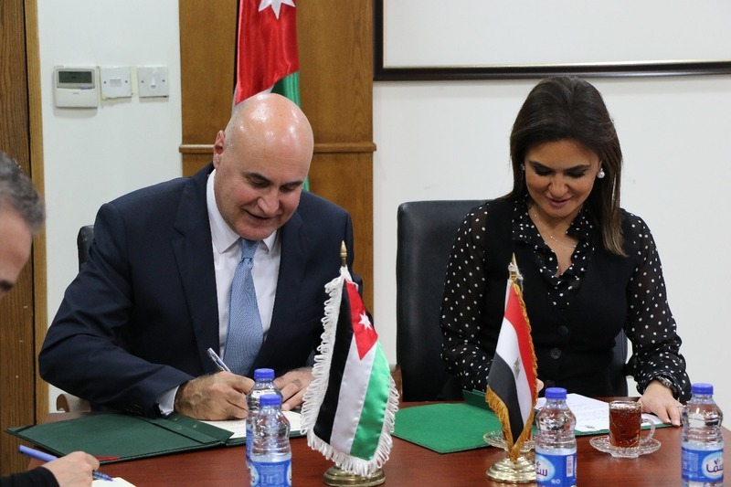 وزارة الاستثمار توقع اتفاقًا لإنشاء مجلس تنسيقي للتعاون مع الأردن