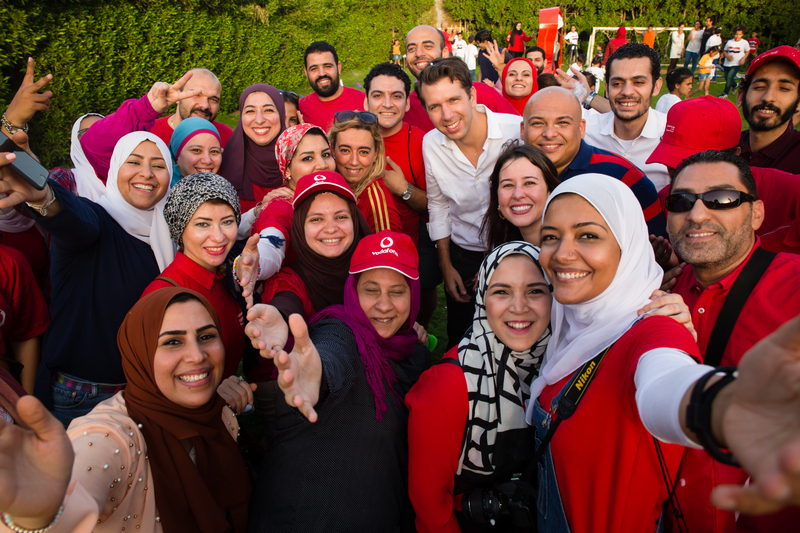فودافون مصر ترعى مبادرة تطوعية للاطفال بلا مأوى