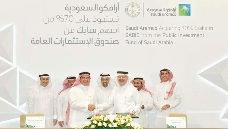 Saudi Aramco purchases 70% of SABIC majority stake at $ 69.1 bn