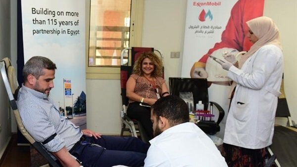 ExxonMobil Egypt participates in 1st blood donation campaign of petroleum sector