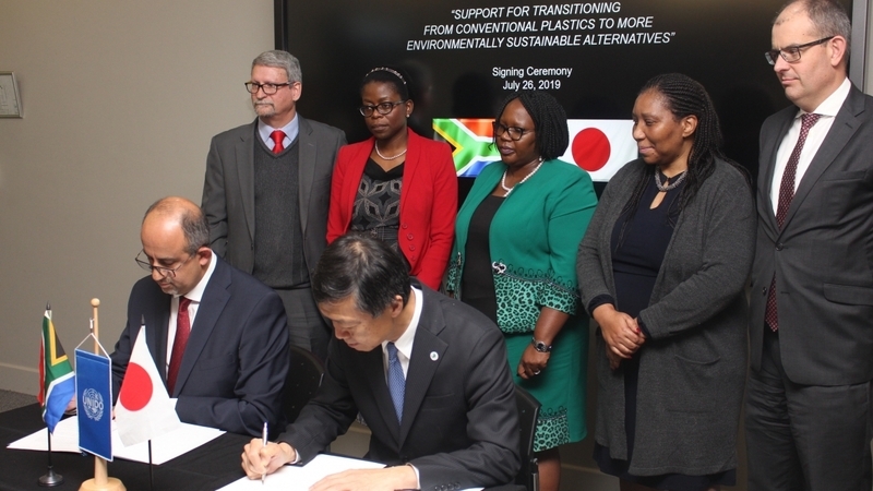 Japan injects $1.8m into UNIDO bioplastics project in S.Africa