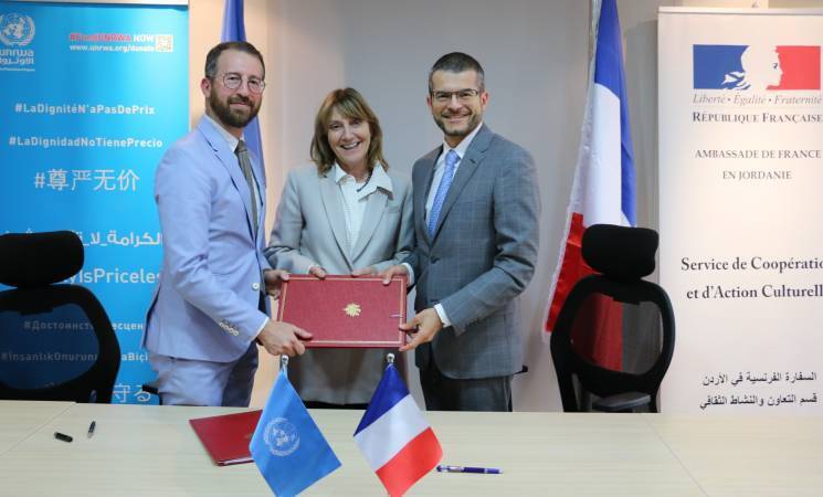 France doubles its contributions to UNRWA to reach EUR 20 m in 2019