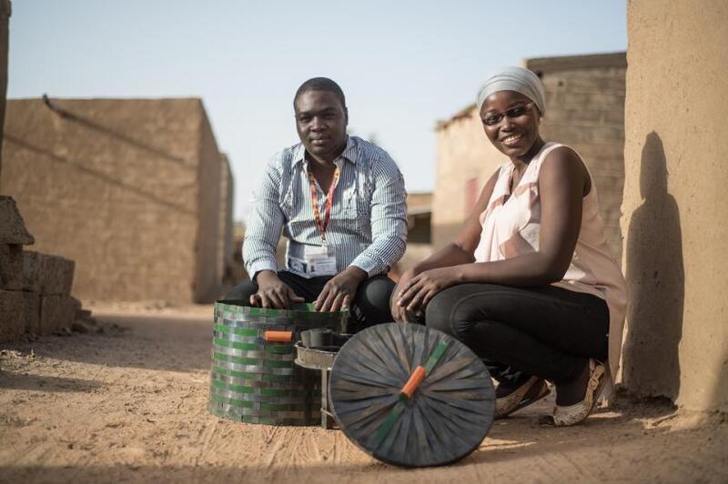 Green stoves relying on food waste, recycled materials to address deforestation, pollution