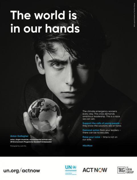  “The World is in Our Hands” initiative to stimulate climate action