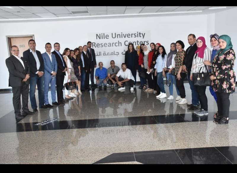 «منتدى الصفوة» يزور «جامعة النيل الأهلية» ويتعرف على مراكزها البحثية وأدوارها في المجتمع