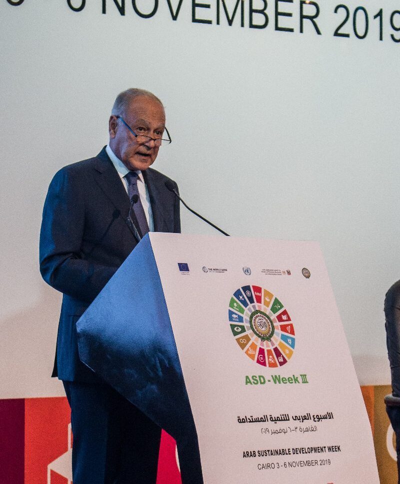 ابو الغيط: التنمية المستدامة بوابة العبور نحو مستقبل آمن ومزدهر للبلدان العربية