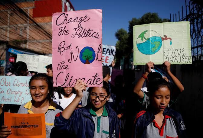 Youth urge adults to stop ‘acting like children’ on climate change