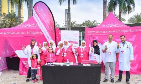 UAE’s Pink Caravan promotes breast cancer awareness