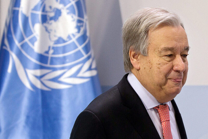 UN Chief Urges $2 Billion for Vulnerable Nations With Virus