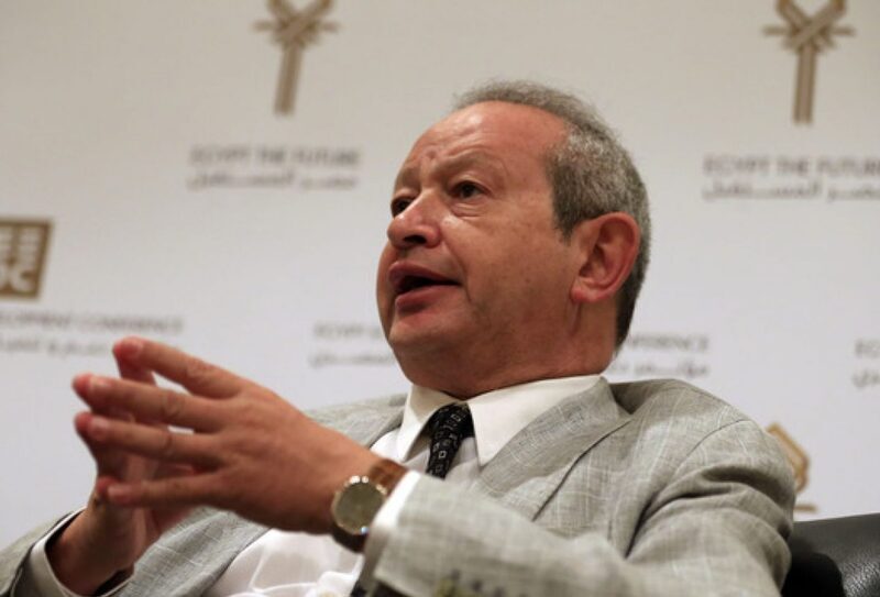 Sawiris Foundation donates LE100 million to support Egypt’s fight against virus