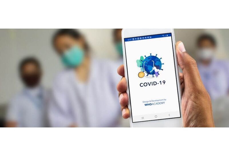 WHO mobile apps for supporting health workers, informing people about COVID-19