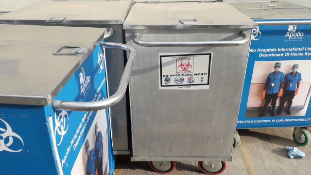 UNIDO helps countries in medical waste management