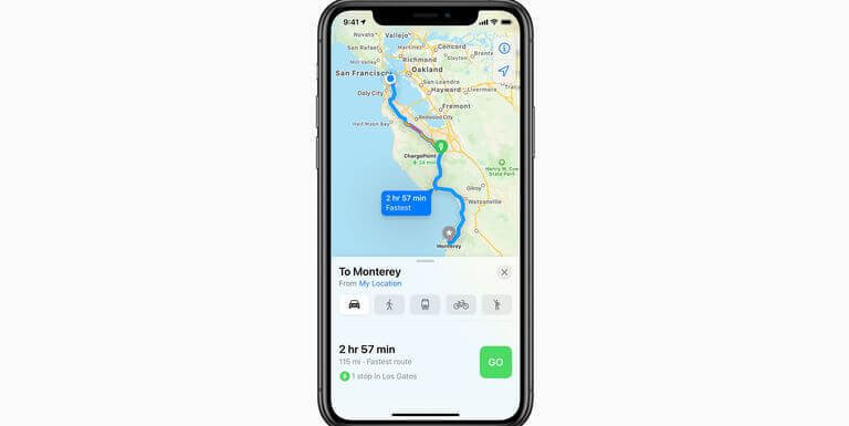 Apple is adding electric-vehicle routing to maps app
