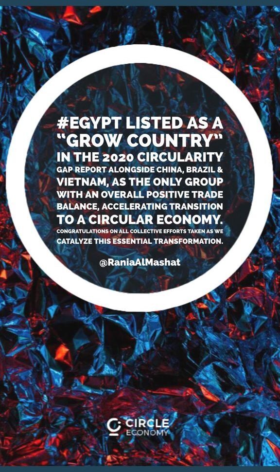Egypt listed among six “Grow Countries” in circular economy