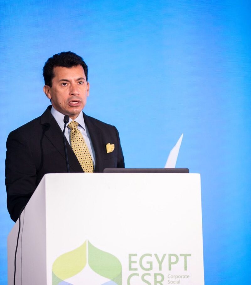وزير الشباب : الحكومة المصرية تضع محور التنمية المستدامة في مقدمة أجندتها الوطنية ورؤية 2030