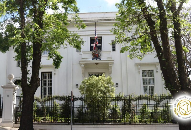 British Embassy in Uruguay becomes 1st embassy with int’l CO2-free certificate