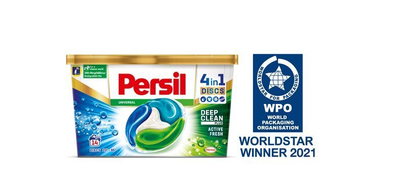 Persil r-PP packaging wins WPO global award of 2021