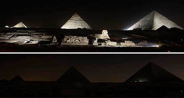 Egypt, 4 other Arab states go dark as Earth Hour becomes top trend