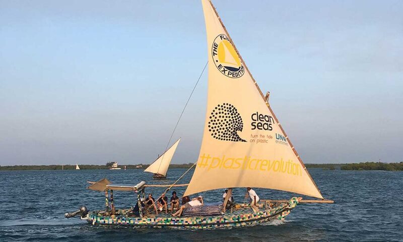 World’s 1st recycled plastic sailing boat to promote circular solutions in E. Africa
