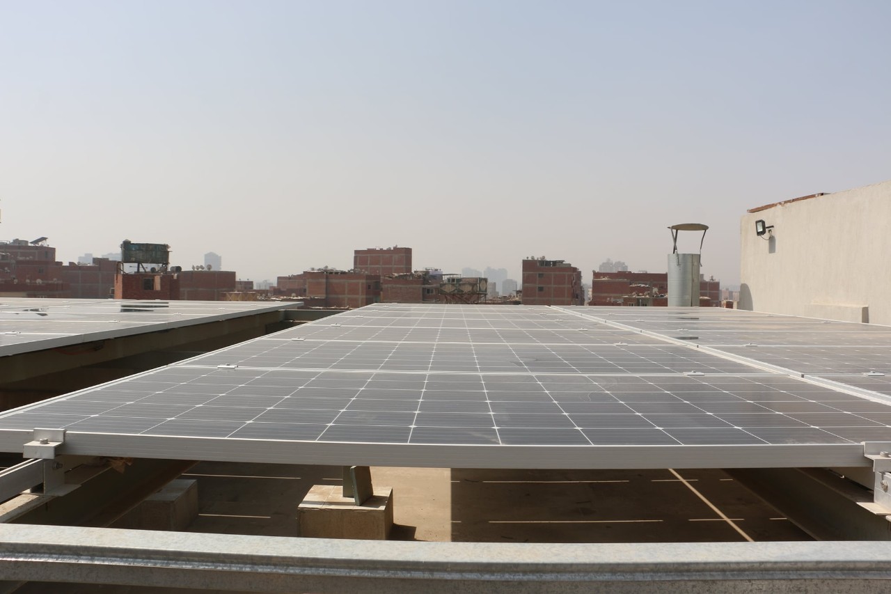 PV solar system installed in Egyptian community school to serve SDGs