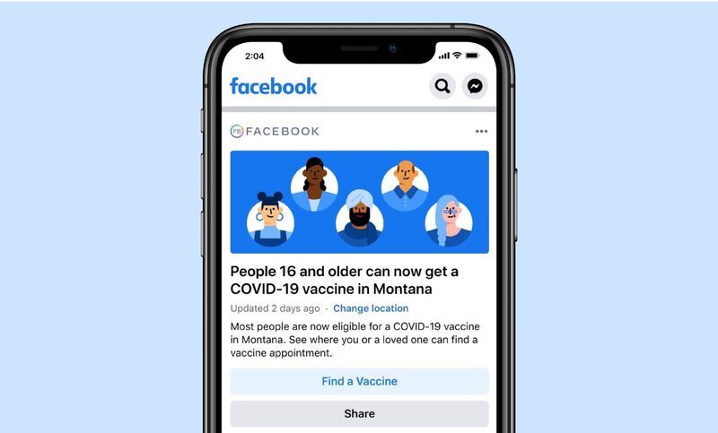 Over 3m people in US benefit from Facebook news feed on COVID-19 vaccine