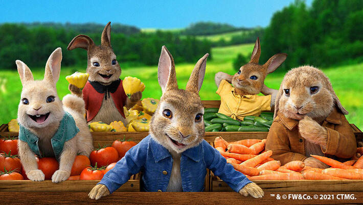 Peter Rabbit partners with UN agencies for healthier planet, food waste cut  