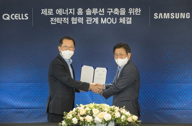 Samsung, Q CELLS team up for “zero energy home” solutions