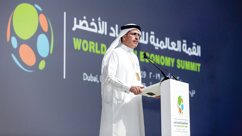 الإمارات تنظم القمة العالمية للاقتصاد الأخضر أكتوبر المقبل