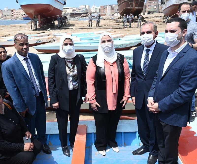 وزيرة التضامن تعلن إطلاق ثلاث مبادرات لتطوير الصيد المصري ضمن «بر امان»