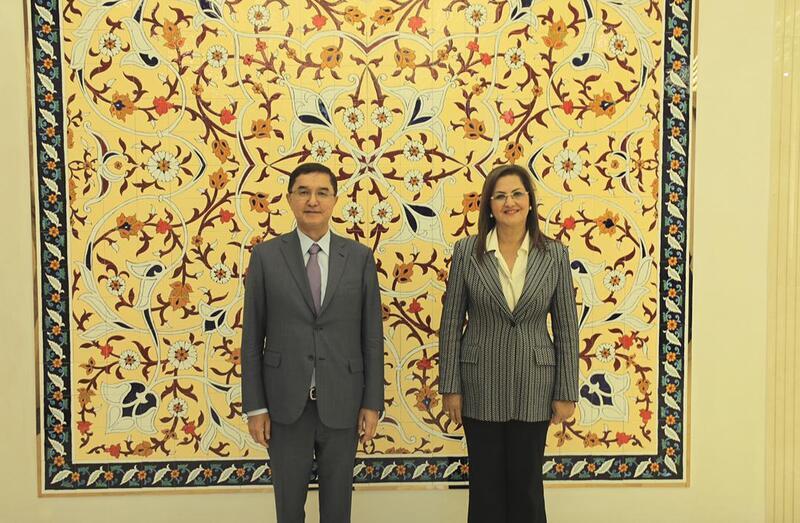 وزيرة التخطيط تبحث مجالات التعاون مع نائب رئيس الوزراء الأوزباكستاني
