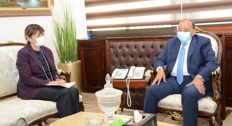 وزير التنمية المحلية يبحث مع مسئول أممي التعاون فى تطوير الريف المصري