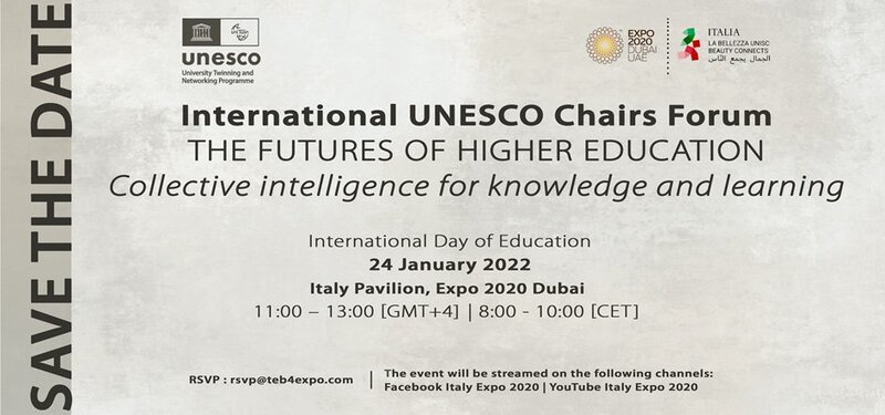 Italy, UNESCO organize Int’l UNESCO Chairs Forum on Higher Education