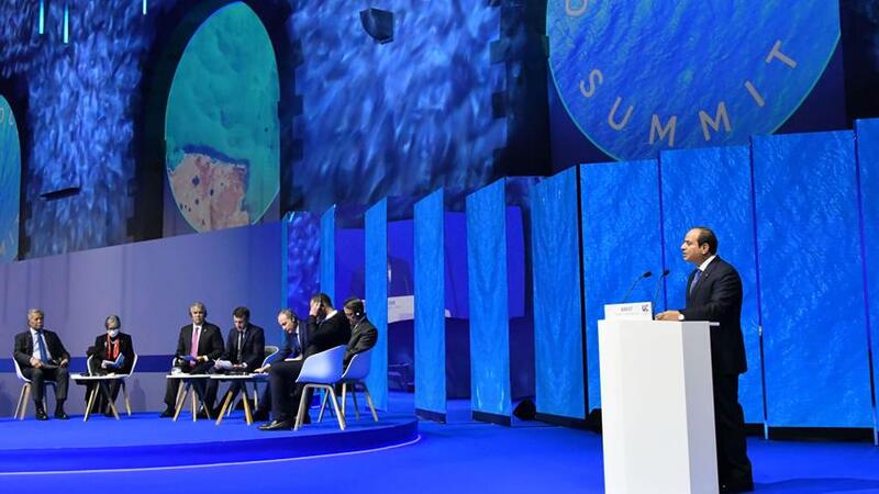 Sisi urges intensifying int’l efforts for protecting oceans, preserving marine life