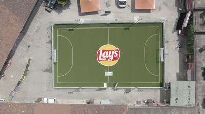 Lay’s RePlay creates new sustainable football pitches in Turin