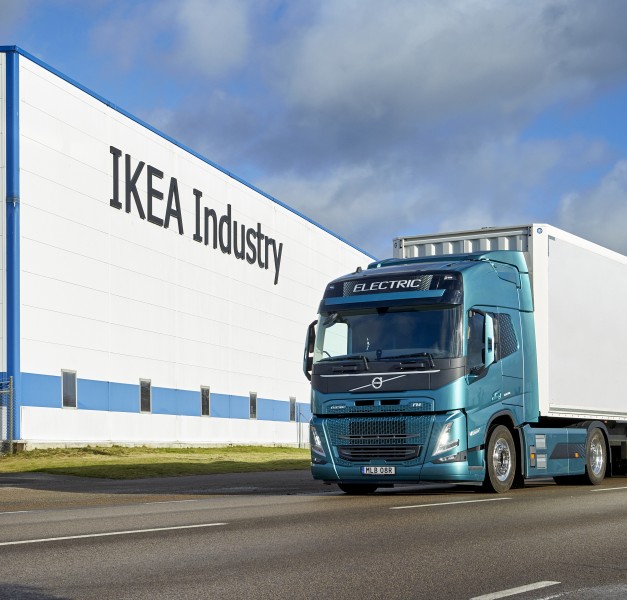 IKEA’s Poland factories to depend on electric Volvo trucks in transportation