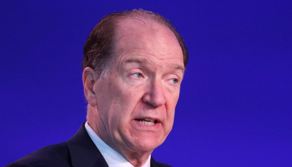 Malpass: World Bank upped its climate finance to $32 bn past year