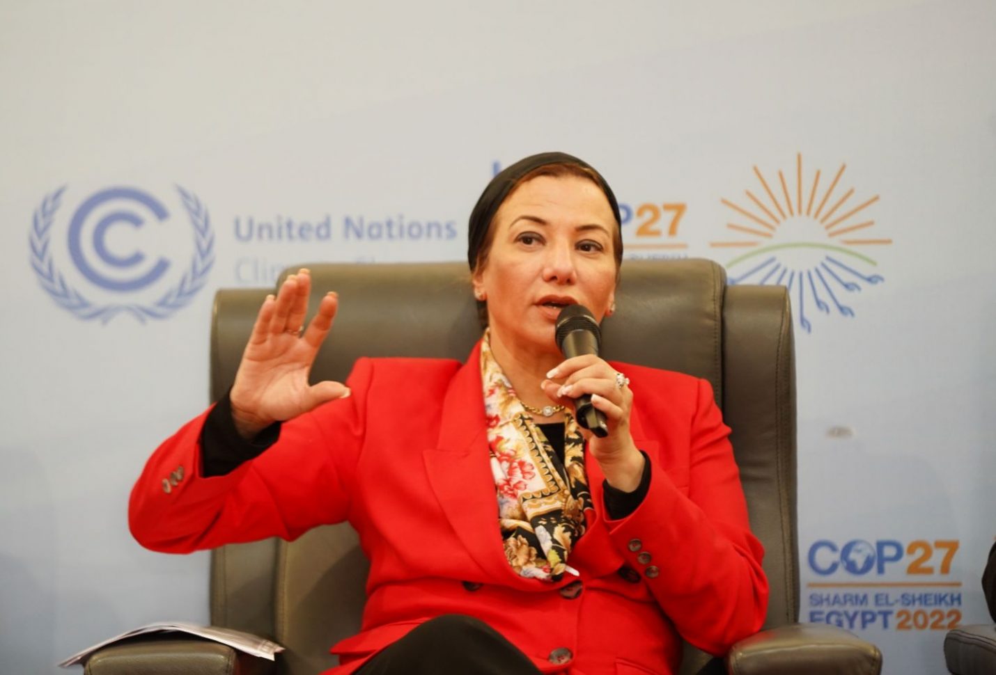 وزيرة البيئة تشارك في إطلاق خطة مصر الاستثمارية للاستراتيجية الوطنية للتغيرات المناخية