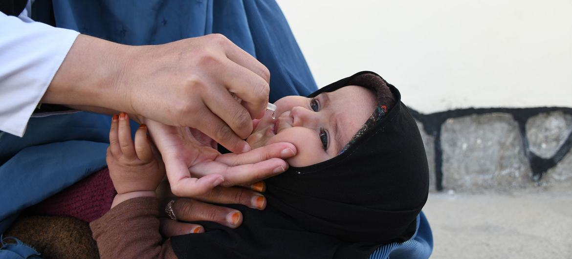 Over 11 million infants vaccinated in Afghanistan against measles, polio