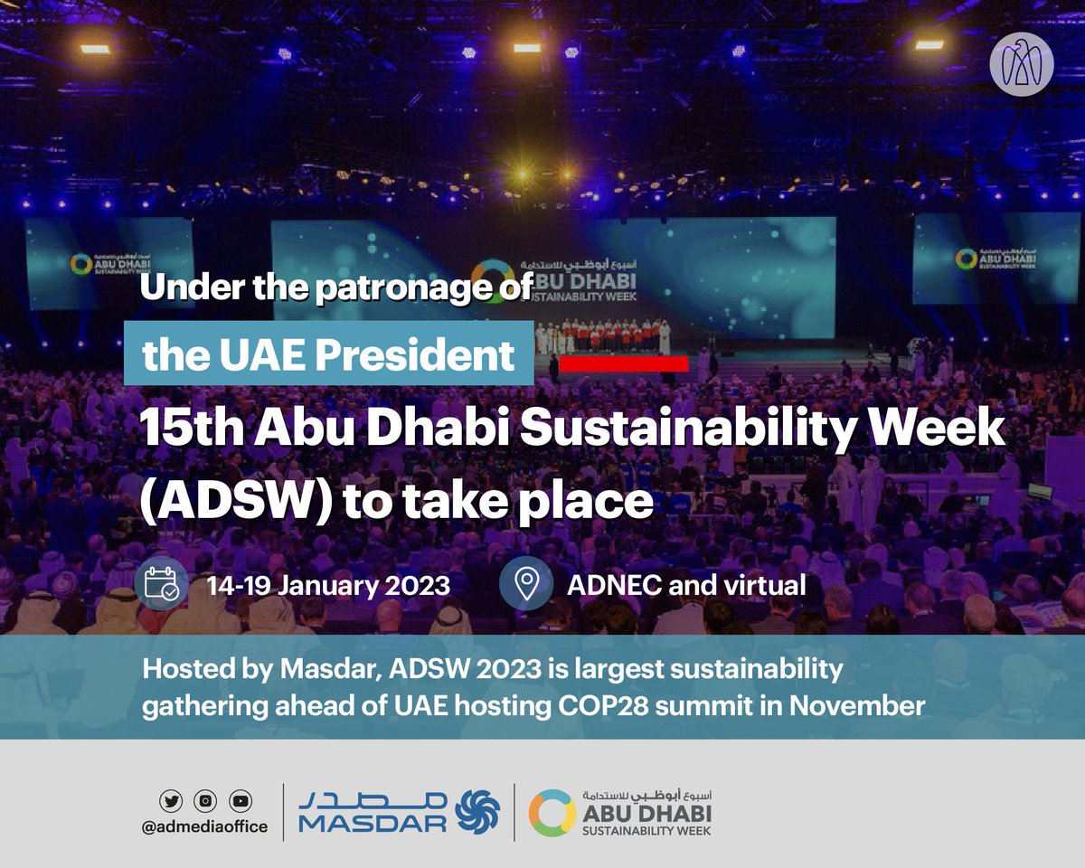 ADSW summit vital for giving momentum between COP27, COP28