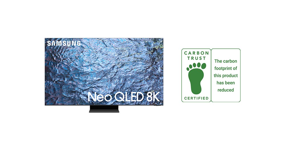 Six models of Samsung Neo QLED obtain “Reducing CO2” certification