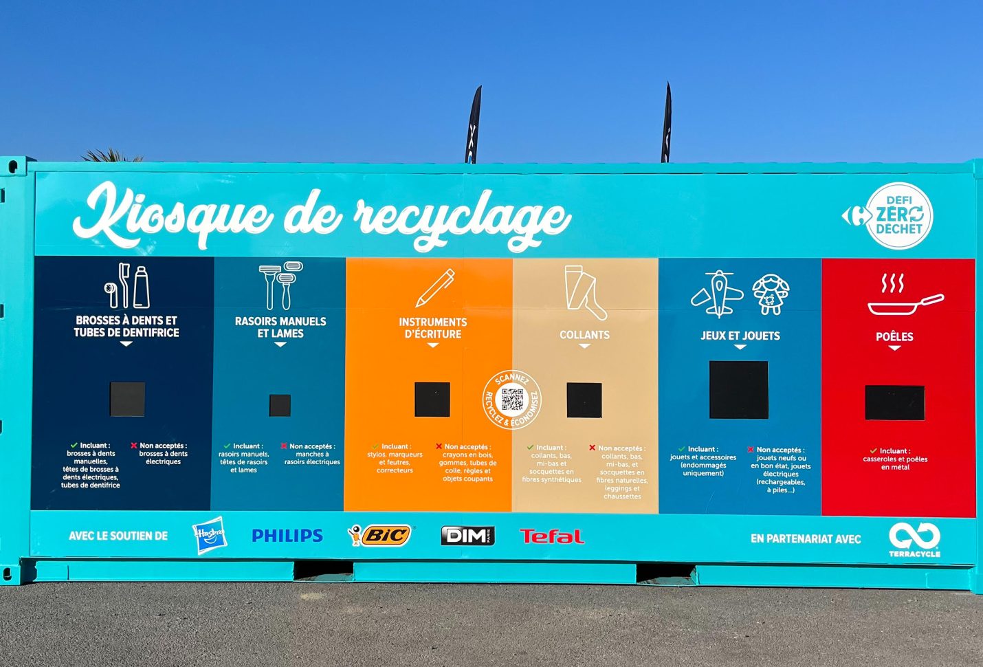 Carrefour, six partners team up for launching recycling kiosks in France