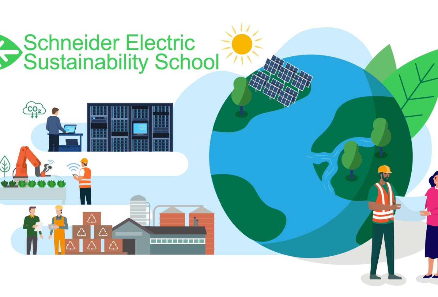 Schneider Electric Sustainability School is now open for enrollment to accelerate decarbonization
