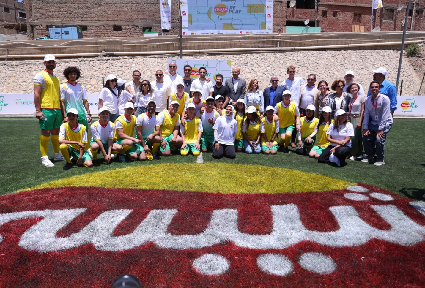 بيبسيكو تطلق أول ملعب كرة قدم مستدام بمصر