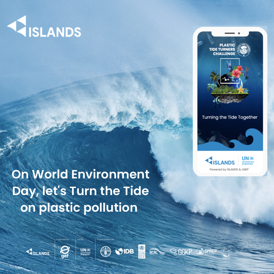 Tide Turners app to help young people in small-island developing state combat plastic pollution 