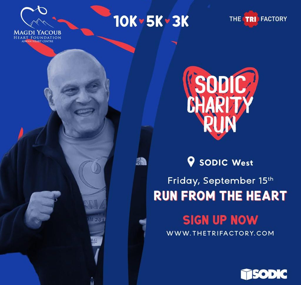 SODIC annual charity run to support Magdi Yacoub Heart Foundation