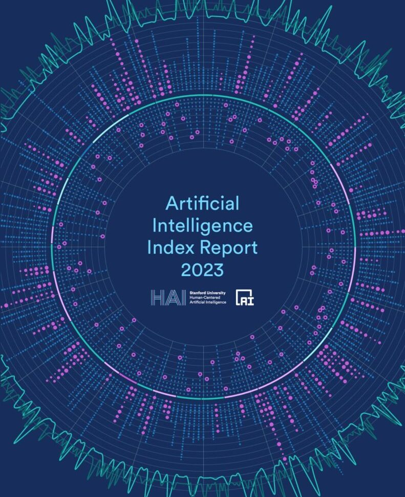 Top 10 takeaways AI Index Report 2023.. Global AI private investment down for 1st time